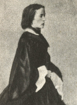 Рис. М. Д. Достоевская, первая жена писателя. Фотография. Конец 1850-х - начало 1860-х гг.